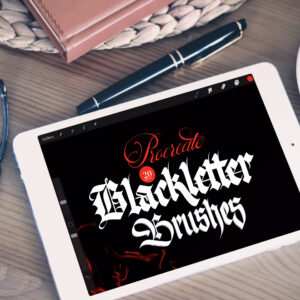 Blackletter Procreate Brushes